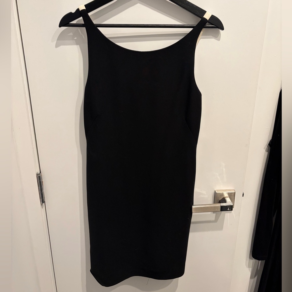 Nicole Miller LBD with White Back Details